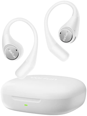 OpenJump Open Ear Headphones, Wireless Earbuds, Hi-Res Sound, LDAC Ergonomic Earhook, 4 Mics ENC Call, 42H Playtime, Multipoint Connection, IPX7 Waterproof, Snug Fit for Workout, Running White OpenJump Open Ear Headphones, Wireless Earbuds, Hi-Res Sound, LDAC Ergonomic Earhook, 4 Mics ENC Call, 42H Playtime, Multipoint Connection, IPX7 Waterproof, Snug Fit for Workout, Running White