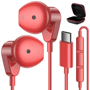 USB C Headphones for iPhone 18 Pro Max 17 16 15/iPad Air Earbuds HiFi Stereo USB-C Wired Earbuds, Microphone Volume Control, Type C Earphone for Samsung S26 S25 S24 S23 Ultra Pixel 11 10 9 8 USB C Headphones for iPhone 18 Pro Max 17 16 15/iPad Air Earbuds HiFi Stereo USB-C Wired Earbuds, Microphone Volume Control, Type C Earphone for Samsung S26 S25 S24 S23 Ultra Pixel 11 10 9 8