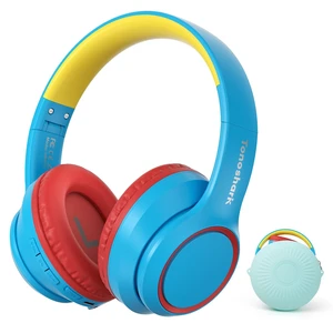 Kids Bluetooth Headphones with ANC for School Travel Gift Wireless Over-Ear Headphones for Boys Girls, Foldable, Adjustable, Safe Volume, 40H Playtime, Mic for School Travel Kids Bluetooth Headphones with ANC for School Travel Gift Wireless Over-Ear Headphones for Boys Girls, Foldable, Adjustable, Safe Volume, 40H Playtime, Mic for School Travel