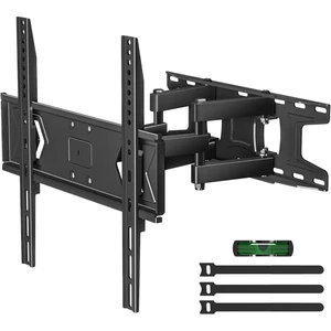 Full Motion TV Wall Mount for 32-60 Inch TVs, Swivel & Tilt Adjustable Bracket, Dual Articulating Arms, Fits 16" Studs, Max VESA 400x400mm, Supports Up to 99lbs, MA001 Full Motion TV Wall Mount for 32-60 Inch TVs, Swivel & Tilt Adjustable Bracket, Dual Articulating Arms, Fits 16" Studs, Max VESA 400x400mm, Supports Up to 99lbs, MA001