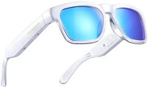 Open Ear Smart Glasses, UV400 Z87.1 Lightweight Bluetooth Sunglasses Up to 10H Playtime, Hands-Free Calling, Music Playback, Voice Control, Polarized Lens, Unisex for Daily Wear & Outdoor Sports Open Ear Smart Glasses, UV400 Z87.1 Lightweight Bluetooth Sunglasses Up to 10H Playtime, Hands-Free Calling, Music Playback, Voice Control, Polarized Lens, Unisex for Daily Wear & Outdoor Sports