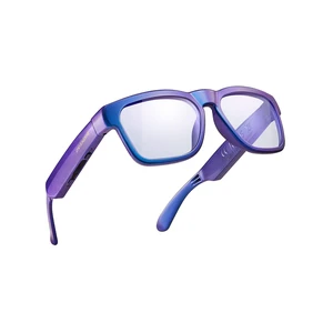 Open Ear Smart Glasses, UV400 Z87.1 Lightweight Audio Bluetooth Glasses Up to 10H Playtime, Hands-Free Calling, Music Playback, Voice Control, Blue Light Blocking Lens, Unisex for Daily & Outdoor Open Ear Smart Glasses, UV400 Z87.1 Lightweight Audio Bluetooth Glasses Up to 10H Playtime, Hands-Free Calling, Music Playback, Voice Control, Blue Light Blocking Lens, Unisex for Daily & Outdoor
