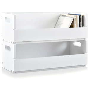 2 Set Wooden CD Storage Box,Holds 72 CDs(36 Each) Stackable CD Holder Organizer with Magnetic Front Flap and Carrying Handles for DVDs, Cassette Tapes and Movie Cases (White) 2 Set Wooden CD Storage Box,Holds 72 CDs(36 Each) Stackable CD Holder Organizer with Magnetic Front Flap and Carrying Handles for DVDs, Cassette Tapes and Movie Cases (White)