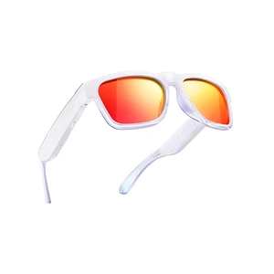 Open Ear Smart Glasses, UV400 Z87.1 Lightweight Bluetooth Sunglasses Up to 10H Playtime, Hands-Free Calling, Music Playback, Voice Control, Polarized Lens, Unisex for Daily Wear & Outdoor Sports Open Ear Smart Glasses, UV400 Z87.1 Lightweight Bluetooth Sunglasses Up to 10H Playtime, Hands-Free Calling, Music Playback, Voice Control, Polarized Lens, Unisex for Daily Wear & Outdoor Sports