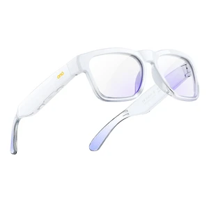 Open Ear Smart Glasses, UV400 Z87.1 Lightweight Audio Bluetooth Glasses Up to 10H Playtime, Hands-Free Calling, Music Playback, Voice Control, Blue Light Blocking Lens, Unisex for Daily & Outdoor Open Ear Smart Glasses, UV400 Z87.1 Lightweight Audio Bluetooth Glasses Up to 10H Playtime, Hands-Free Calling, Music Playback, Voice Control, Blue Light Blocking Lens, Unisex for Daily & Outdoor