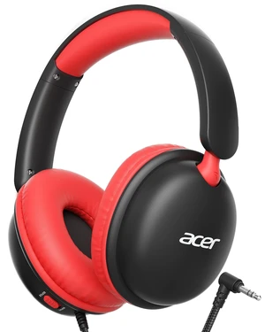 OHW355 Kids Headphones with Cord for School,Over Ear Wired Headphones 74/85dB Volume Limit, Foldable 3.5mm Jack, Stereo Sound for Tablet/Computer/Travel/Chromebook-Black Red OHW355 Kids Headphones with Cord for School,Over Ear Wired Headphones 74/85dB Volume Limit, Foldable 3.5mm Jack, Stereo Sound for Tablet/Computer/Travel/Chromebook-Black Red