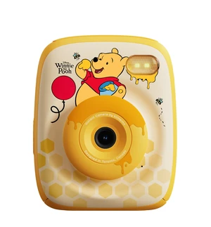 Winnie the Pooh Official Licensed Instant Print Digital Camera, Ink-Free Printing, 5-Sec Photo Prints, 48MP, 1080p Video, 32GB Memory Card (Model P2) by kiimento Winnie the Pooh Official Licensed Instant Print Digital Camera, Ink-Free Printing, 5-Sec Photo Prints, 48MP, 1080p Video, 32GB Memory Card (Model P2) by kiimento