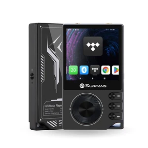 F20 Pro HiFi Music Player, Dual ESS9018 DAC, DSD512, WiFi & Bluetooth LDAC, Spotify & Tidal Streaming, 4.4mm Balanced 500mW Output, 1TB Expandable Portable DAP(Black) F20 Pro HiFi Music Player, Dual ESS9018 DAC, DSD512, WiFi & Bluetooth LDAC, Spotify & Tidal Streaming, 4.4mm Balanced 500mW Output, 1TB Expandable Portable DAP(Black)