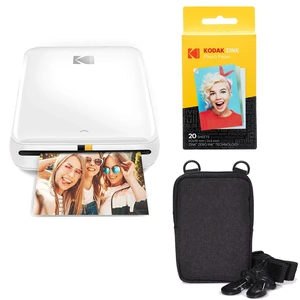 Step Wireless Mobile Photo Mini Printer (White) Go Bundle Step Wireless Mobile Photo Mini Printer (White) Go Bundle
