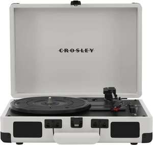 CR8005DP-WF Cruiser Plus Record Player, White Farmhouse 3-Speed Turntable, Bluetooth In / Out, Built-in Stereo Speakers, Isolated Internal Speakers Minimize Vibration CR8005DP-WF Cruiser Plus Record Player, White Farmhouse 3-Speed Turntable, Bluetooth In / Out, Built-in Stereo Speakers, Isolated Internal Speakers Minimize Vibration
