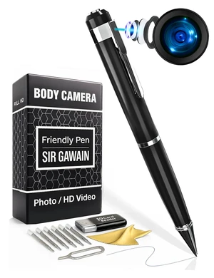 Premium Body Camera Pen Full HD 1080p Video & Photos, Motion Detection, One-Button Control, 2026 Model Premium Body Camera Pen Full HD 1080p Video & Photos, Motion Detection, One-Button Control, 2026 Model