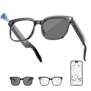 AI Smart Glasses with 8MP Camera, 4K Video and 139-Language Translation Photochromic Lens, Open-Ear Speakers,Object Recognition, ChatGPT Assistant,Hi-Fi Audio,IPX5 waterproof,Gift Selection AI Smart Glasses with 8MP Camera, 4K Video and 139-Language Translation Photochromic Lens, Open-Ear Speakers,Object Recognition, ChatGPT Assistant,Hi-Fi Audio,IPX5 waterproof,Gift Selection