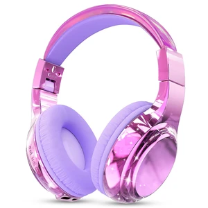 Kids Bluetooth Headphones, 60H Playtime, 74/85/94dB Volume Limit For school, tablet, travel, kids wireless headphones feature HD mic, fast charging, foldable design, boys girls, wired mode Kids Bluetooth Headphones, 60H Playtime, 74/85/94dB Volume Limit For school, tablet, travel, kids wireless headphones feature HD mic, fast charging, foldable design, boys girls, wired mode
