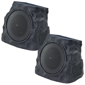 2-Pack Solar Rock Speakers Outdoor Water-Resistant with RGB Lights Pairing System Solar-Powered USB Rechargeable IP44 for Patio Pool Party Yard Garden Outside 2-Pack Solar Rock Speakers Outdoor Water-Resistant with RGB Lights Pairing System Solar-Powered USB Rechargeable IP44 for Patio Pool Party Yard Garden Outside