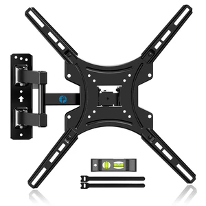 Full Motion TV Mount for 2660 inch TVs up to 77 lbs Extension, Swivel, Tilt, Level, Single-Stud Centered Design, TV Mount Wall Bracket Perfect for Corners, Max VESA 400x400mm Full Motion TV Mount for 2660 inch TVs up to 77 lbs Extension, Swivel, Tilt, Level, Single-Stud Centered Design, TV Mount Wall Bracket Perfect for Corners, Max VESA 400x400mm