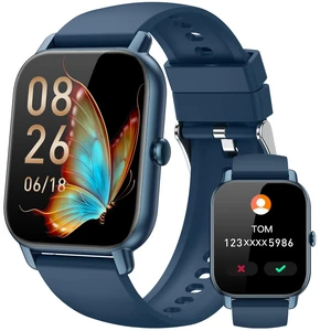 Smart Watches for Men Women, Fitness Tracker with Activity Counter/Sleep Monitor, IP68 Waterproof Smart Watch for Android iPhone iOS Compatible (Midnight Blue, 1.83) Smart Watches for Men Women, Fitness Tracker with Activity Counter/Sleep Monitor, IP68 Waterproof Smart Watch for Android iPhone iOS Compatible (Midnight Blue, 1.83)