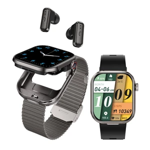 Smart Watch with Earbuds,2.02" HD Screen,2 in 1 Smart Watches for Women, Waterproof Fitness Tracker Watch with Wireless Earphone Compatible for Android iOS,Comes with 2 Watch Straps Smart Watch with Earbuds,2.02" HD Screen,2 in 1 Smart Watches for Women, Waterproof Fitness Tracker Watch with Wireless Earphone Compatible for Android iOS,Comes with 2 Watch Straps