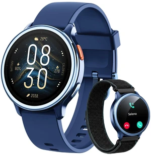 Smart Watch for Men Women, 1.27" HD Smartwatch (Answer/Make Calls), 2 Bands Compatible iPhone/Samsung/Android, 100+ Sport Modes Fitness Tracker with Heart Rate/Sleep/Step Monitor, IP68 Waterproof Smart Watch for Men Women, 1.27" HD Smartwatch (Answer/Make Calls), 2 Bands Compatible iPhone/Samsung/Android, 100+ Sport Modes Fitness Tracker with Heart Rate/Sleep/Step Monitor, IP68 Waterproof