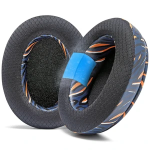Freeze Arctis Nova - Cooling Gel Earpads for Arctis Nova Pro Wired, 7, 5 Made by Wicked Cushions Also fits Nova 4, 3, 1 (Does Not Fit Nova Pro Wireless). Fabric, Cooling Gel Navy Tiger Freeze Arctis Nova - Cooling Gel Earpads for Arctis Nova Pro Wired, 7, 5 Made by Wicked Cushions Also fits Nova 4, 3, 1 (Does Not Fit Nova Pro Wireless). Fabric, Cooling Gel Navy Tiger