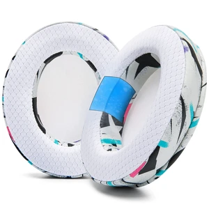 Freeze Arctis Nova - Cooling Gel Earpads for Arctis Nova Pro Wired, 7, 5 Made by Wicked Cushions Also fits Nova 4, 3, 1 (Does Not Fit Nova Pro Wireless). Fabric, Cooling Gel 90's White Freeze Arctis Nova - Cooling Gel Earpads for Arctis Nova Pro Wired, 7, 5 Made by Wicked Cushions Also fits Nova 4, 3, 1 (Does Not Fit Nova Pro Wireless). Fabric, Cooling Gel 90's White