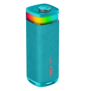 JBuds Party, Portable Bluetooth Speaker, Waterproof Outdoor Speaker, RGB Lighting, Multi-Speaker Connect, Cyan JBuds Party, Portable Bluetooth Speaker, Waterproof Outdoor Speaker, RGB Lighting, Multi-Speaker Connect, Cyan