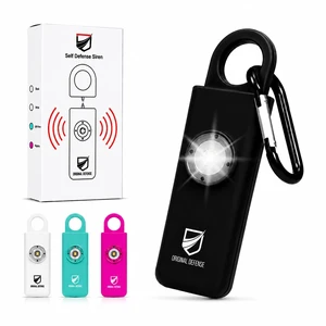 ® Siren Self-Defense Alarm - 130 dB Keychain Alarm with LED Strobe Light for Women, Children, and Elderly - Police Recommended - (Black, 1 Count) ® Siren Self-Defense Alarm - 130 dB Keychain Alarm with LED Strobe Light for Women, Children, and Elderly - Police Recommended - (Black, 1 Count)