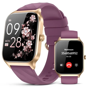 Smart Watch for Women Men,(Answer/Make Call) 1.83'' HD Fitness Activity Tracker Smartwatch for Android iPhone iOS Compatible,IP68 Waterproof Step Counter with Sleep Monitor (Modern, Wine Red, 1.83) Smart Watch for Women Men,(Answer/Make Call) 1.83'' HD Fitness Activity Tracker Smartwatch for Android iPhone iOS Compatible,IP68 Waterproof Step Counter with Sleep Monitor (Modern, Wine Red, 1.83)
