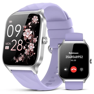 Smart Watch for Women Men,(Answer/Make Call) 1.83'' HD Fitness Activity Tracker Smartwatch for Android iPhone iOS Compatible,IP68 Waterproof Step Counter with Sleep Monitor (Modern, Purple, 1.83) Smart Watch for Women Men,(Answer/Make Call) 1.83'' HD Fitness Activity Tracker Smartwatch for Android iPhone iOS Compatible,IP68 Waterproof Step Counter with Sleep Monitor (Modern, Purple, 1.83)