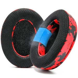 Freeze Arctis Nova - Cooling Gel Earpads for Arctis Nova Pro Wired, 7, 5 Made by Wicked Cushions Also fits Nova 4, 3, 1 (Does Not Fit Nova Pro Wireless). Fabric, Cooling Gel Red Camo Freeze Arctis Nova - Cooling Gel Earpads for Arctis Nova Pro Wired, 7, 5 Made by Wicked Cushions Also fits Nova 4, 3, 1 (Does Not Fit Nova Pro Wireless). Fabric, Cooling Gel Red Camo