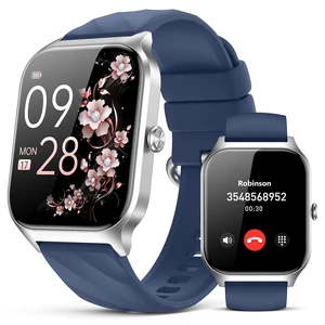 Smart Watch for Women Men,(Answer/Make Call) 1.83'' HD Fitness Activity Tracker Smartwatch for Android iPhone iOS Compatible,IP68 Waterproof Step Counter with Sleep Monitor (Modern, Blue, 1.83) Smart Watch for Women Men,(Answer/Make Call) 1.83'' HD Fitness Activity Tracker Smartwatch for Android iPhone iOS Compatible,IP68 Waterproof Step Counter with Sleep Monitor (Modern, Blue, 1.83)