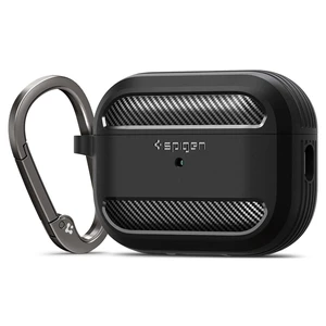 Rugged Armor Designed for AirPods Pro 2 Case (2022/2023) TPU & PC Dual Layer Protection, Included Carabiner, Wireless Charging Compatible - Matte Black Rugged Armor Designed for AirPods Pro 2 Case (2022/2023) TPU & PC Dual Layer Protection, Included Carabiner, Wireless Charging Compatible - Matte Black
