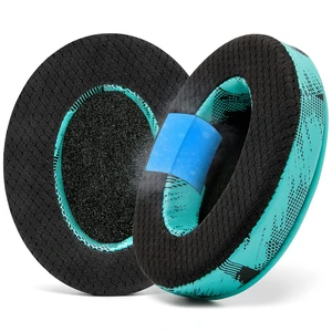 Freeze - Cooling Gel Earpads for ATH M50X / SteelSeries Arctis/HyperX Made by Wicked Cushions Fits SteelSeries Arctis, ATH M50X, Turtle Beach Stealth & More. Cooler for Longer Speedracer Cyan Freeze - Cooling Gel Earpads for ATH M50X / SteelSeries Arctis/HyperX Made by Wicked Cushions Fits SteelSeries Arctis, ATH M50X, Turtle Beach Stealth & More. Cooler for Longer Speedracer Cyan