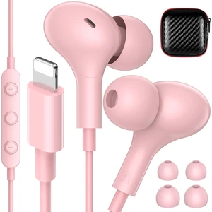 for Apple MFi-Certified Soft Headphones for Lightning Wired Earbuds HiFi Stereo Magnetic Corded Earphones with Microphone, 3 Ear Buds Tips for Gym, Commuting for iPhone 14 Plus 13 12 11 Pro Max for Apple MFi-Certified Soft Headphones for Lightning Wired Earbuds HiFi Stereo Magnetic Corded Earphones with Microphone, 3 Ear Buds Tips for Gym, Commuting for iPhone 14 Plus 13 12 11 Pro Max