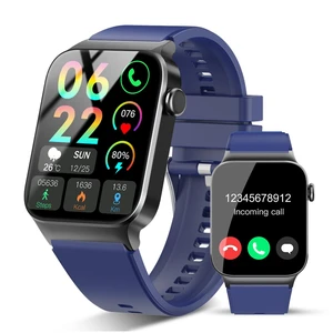 Smart Watch for Men Women Bluetooth Call, 1.85" HD Screen Smartwatch with Heart Rate/Sleep Monitor, 110+ Sport Modes Activity Trackers IP68 Waterproof, Fitness Watch for Android, Indigo Smart Watch for Men Women Bluetooth Call, 1.85" HD Screen Smartwatch with Heart Rate/Sleep Monitor, 110+ Sport Modes Activity Trackers IP68 Waterproof, Fitness Watch for Android, Indigo