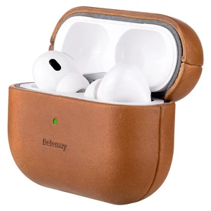 Handcrafted Crazy Horse Leather Case for AirPods Pro 1st Gen, Tan Full-Grain Leather, Waxed Pull-Up Cowhide, Develops a Unique Patina, Compatible with MagSafe, Comfortable Grip, Daily Carry Handcrafted Crazy Horse Leather Case for AirPods Pro 1st Gen, Tan Full-Grain Leather, Waxed Pull-Up Cowhide, Develops a Unique Patina, Compatible with MagSafe, Comfortable Grip, Daily Carry