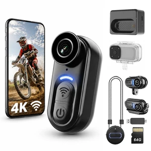 4K Mini Wearable Body Camera - 64GB Magnetic Thumb-Size Action Cam, 6-Axis Stabilization, Audio/Video Recording, Hands-Free POV for Vloggers, Hikers, Workers, Cycling, Travel & Daily Use 4K Mini Wearable Body Camera - 64GB Magnetic Thumb-Size Action Cam, 6-Axis Stabilization, Audio/Video Recording, Hands-Free POV for Vloggers, Hikers, Workers, Cycling, Travel & Daily Use