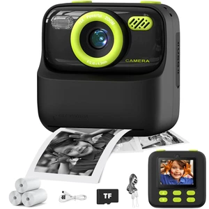 Kids Instant Print Camera, Birthday Gifts for Boys and Girls, Kids Digital Camera Toys, 1080P HD Video, 3 4 5 6 7 8 9 10 11 12 Year Old Boy Gifts/Girl Gifts (Black) Kids Instant Print Camera, Birthday Gifts for Boys and Girls, Kids Digital Camera Toys, 1080P HD Video, 3 4 5 6 7 8 9 10 11 12 Year Old Boy Gifts/Girl Gifts (Black)