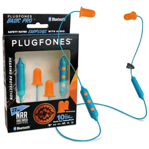 Basic Pro Bluetooth Earplug Headphones for Work, OSHA Compliant 25dB NRR Hearing Protection Earplugs, Wireless Safety Earbuds, Noise Isolating Mic, Construction, Warehouse, Blue & Yellow Basic Pro Bluetooth Earplug Headphones for Work, OSHA Compliant 25dB NRR Hearing Protection Earplugs, Wireless Safety Earbuds, Noise Isolating Mic, Construction, Warehouse, Blue & Yellow