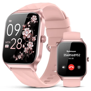 Smart Watch for Women Men,(Answer/Make Call) 1.83'' HD Fitness Activity Tracker Smartwatch for Android iPhone iOS Compatible,IP68 Waterproof Step Counter with Sleep Monitor (Modern, Pink, 1.83) Smart Watch for Women Men,(Answer/Make Call) 1.83'' HD Fitness Activity Tracker Smartwatch for Android iPhone iOS Compatible,IP68 Waterproof Step Counter with Sleep Monitor (Modern, Pink, 1.83)
