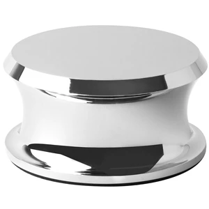BigBen Record Weight Stabilizer with Protective Leather Pad - 13-Ounce Vinyl Turntable Weight - Durable & Stylish LP Stabilizer - Fits on Any Turntable - Chrome BigBen Record Weight Stabilizer with Protective Leather Pad - 13-Ounce Vinyl Turntable Weight - Durable & Stylish LP Stabilizer - Fits on Any Turntable - Chrome