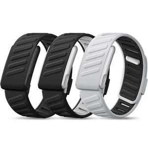 3-Pack Silicone Sport Band for Whoop 5.0/MGOne/Peak/Life Men Women Skin-Friendly Silicone Strap,Lightweight and Breathable for All-Day Comfort.Quick-Release Tabs,Fits Whoop 5.0/MG.Not for 4.0 3-Pack Silicone Sport Band for Whoop 5.0/MGOne/Peak/Life Men Women Skin-Friendly Silicone Strap,Lightweight and Breathable for All-Day Comfort.Quick-Release Tabs,Fits Whoop 5.0/MG.Not for 4.0