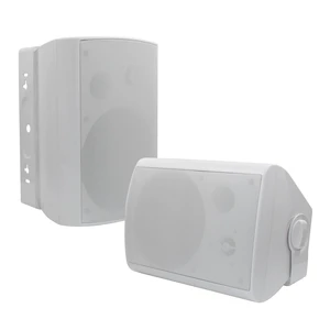 6.5 Inch 400W Indoor Outdoor Speakers Wired Waterproof Passive with Powerful Bass,Wall Mount Speakers for Patio Garage Covered Deck,All-Weather Durability(Pair,White) 6.5 Inch 400W Indoor Outdoor Speakers Wired Waterproof Passive with Powerful Bass,Wall Mount Speakers for Patio Garage Covered Deck,All-Weather Durability(Pair,White)