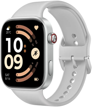 Redmi Watch 6 Smart Watch, 2.07'' AMOLED Display, GPS, Heart Rate/Sleep/Stress Tracking, 150+ Sports Modes, 24-Day Battery Life, 5ATM, for Android & iOS, Silver Redmi Watch 6 Smart Watch, 2.07'' AMOLED Display, GPS, Heart Rate/Sleep/Stress Tracking, 150+ Sports Modes, 24-Day Battery Life, 5ATM, for Android & iOS, Silver