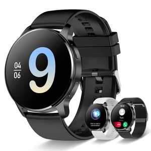 Smart Watch for Women Men, Bluetooth Call Fitness Tracker for Android and iOS Phones Waterproof Smartwatch with 1.32" HD Full Touch Screen AI Voice Control Heart Rate Sleep Monitor Pedometer, Black Smart Watch for Women Men, Bluetooth Call Fitness Tracker for Android and iOS Phones Waterproof Smartwatch with 1.32" HD Full Touch Screen AI Voice Control Heart Rate Sleep Monitor Pedometer, Black