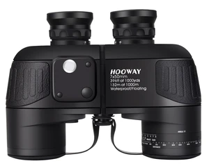 Waterproof Military 7x50 Marine Binoculars, Binoculars with w/Internal Rangefinder & Compass for Navigation,Boating(Black) Waterproof Military 7x50 Marine Binoculars, Binoculars with w/Internal Rangefinder & Compass for Navigation,Boating(Black)