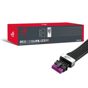ROG Equalizer 12V-2x6 PCIe Cable (ATX 3.1 & PCIe 5.1, Load Balance PSU-to-ROG Equalizer Power, Reduction of Current Variation, Enhanced Graphics Card Protection) ROG Equalizer 12V-2x6 PCIe Cable (ATX 3.1 & PCIe 5.1, Load Balance PSU-to-ROG Equalizer Power, Reduction of Current Variation, Enhanced Graphics Card Protection)