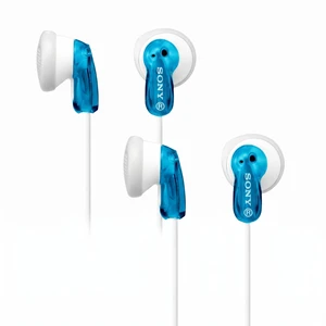 MDRE9LP/BLU Earbud Headphones, Blue (Pack of 2) MDRE9LP/BLU Earbud Headphones, Blue (Pack of 2)