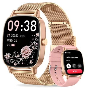Smart Watch for Women, Answer/Make Call,1.85'' Ultra-Clear Screen Fitness Tracker with Heart Rate/Sleep/SpO2 Monitor,Smartwatch for iPhone/Samsung/Android,120+ Sport Modes,IP68 Waterproof with 2 Bands Smart Watch for Women, Answer/Make Call,1.85'' Ultra-Clear Screen Fitness Tracker with Heart Rate/Sleep/SpO2 Monitor,Smartwatch for iPhone/Samsung/Android,120+ Sport Modes,IP68 Waterproof with 2 Bands