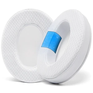 Freeze - Cooling Gel Earpads for ATH M50X / SteelSeries Arctis/HyperX Made by Wicked Cushions Fits SteelSeries Arctis, ATH M50X, Turtle Beach Stealth & More. Cooler for Longer White Freeze - Cooling Gel Earpads for ATH M50X / SteelSeries Arctis/HyperX Made by Wicked Cushions Fits SteelSeries Arctis, ATH M50X, Turtle Beach Stealth & More. Cooler for Longer White