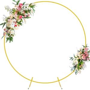 Round Backdrop Stand 6.6FT Gold Metal Circle Balloon Arch Frame Metal Circle Backdrop Stand Gold Round Arch for Wedding Birthday Party Bridal Baby Shower Anniversary Event Ceremony Round Backdrop Stand 6.6FT Gold Metal Circle Balloon Arch Frame Metal Circle Backdrop Stand Gold Round Arch for Wedding Birthday Party Bridal Baby Shower Anniversary Event Ceremony
